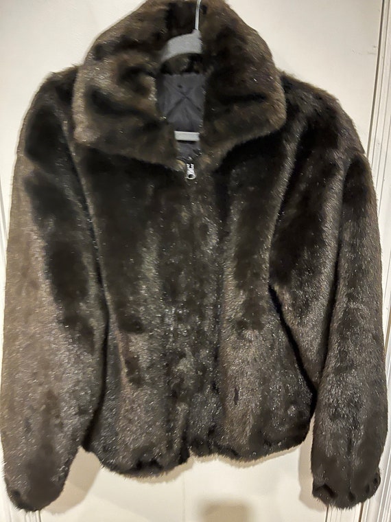 Faux Fur Black Jacket