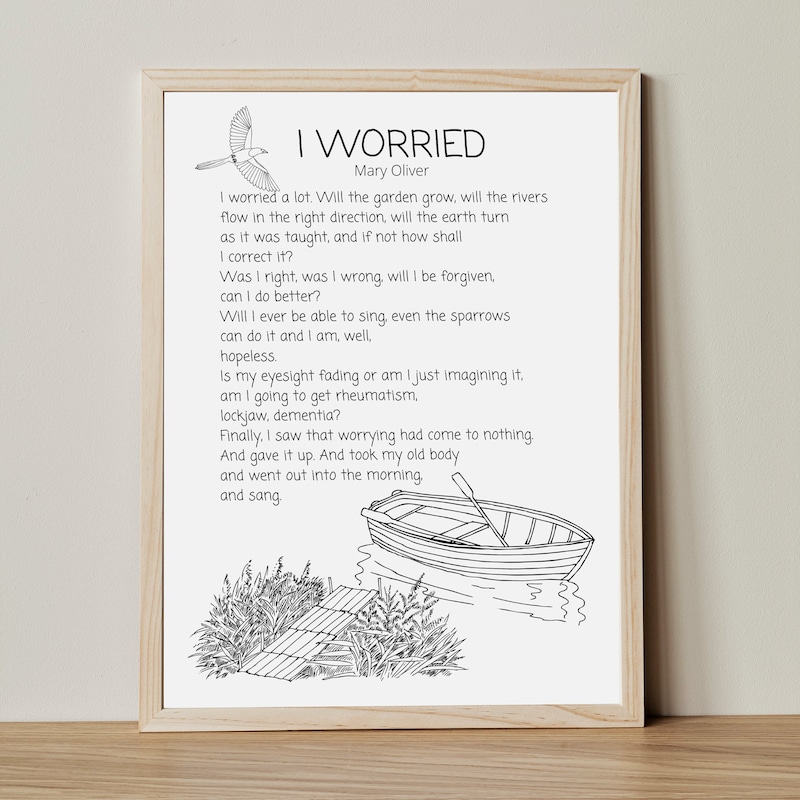 Mary Oliver - Etsy