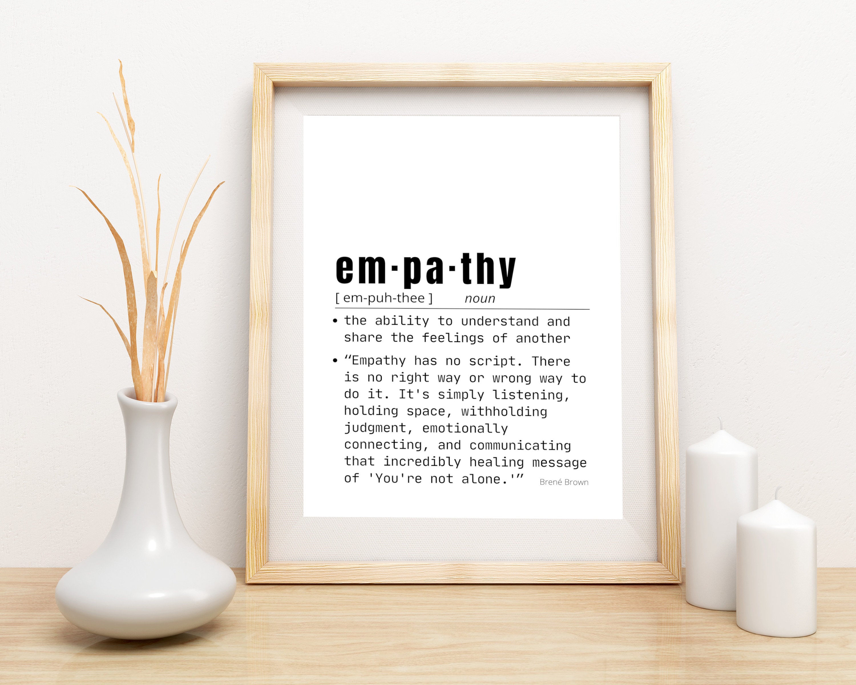 Dictionary Definition Print Minimalist Design Poster (Instant Download) - Etsy