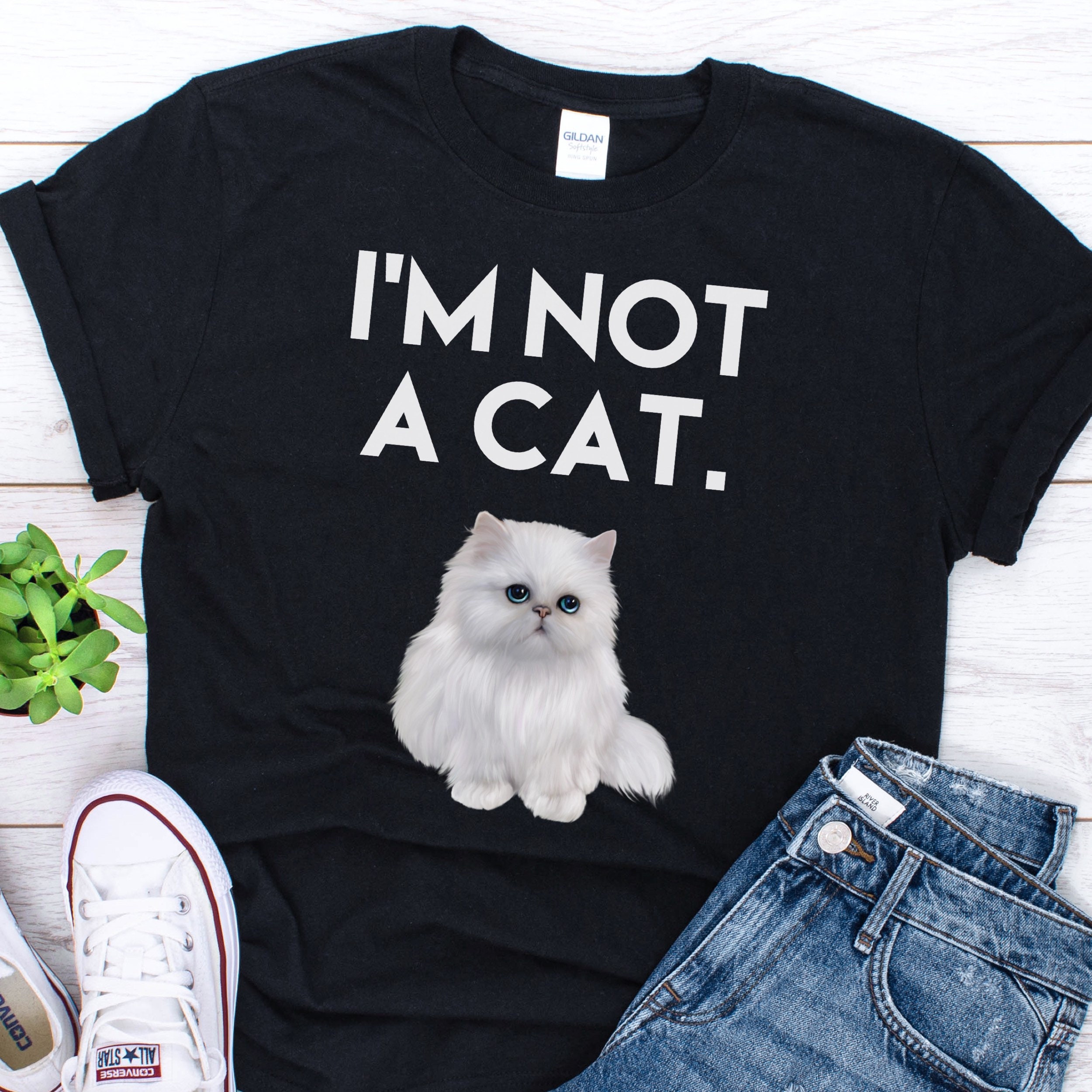 I Am Not A Cat Unisex Shirt Zoom Cat Tshirt Attorney Cat Etsy