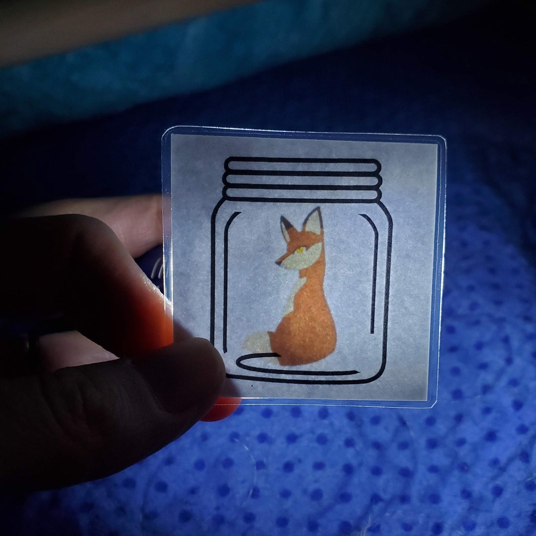 Forest Friends Flashlight Jars Printable Etsy