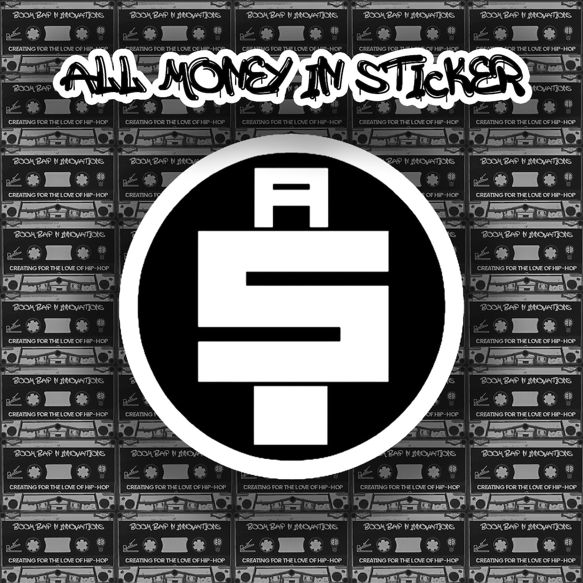 Nipsey Hussle All Money In Premium Glossy Sticker Waterproof Etsy