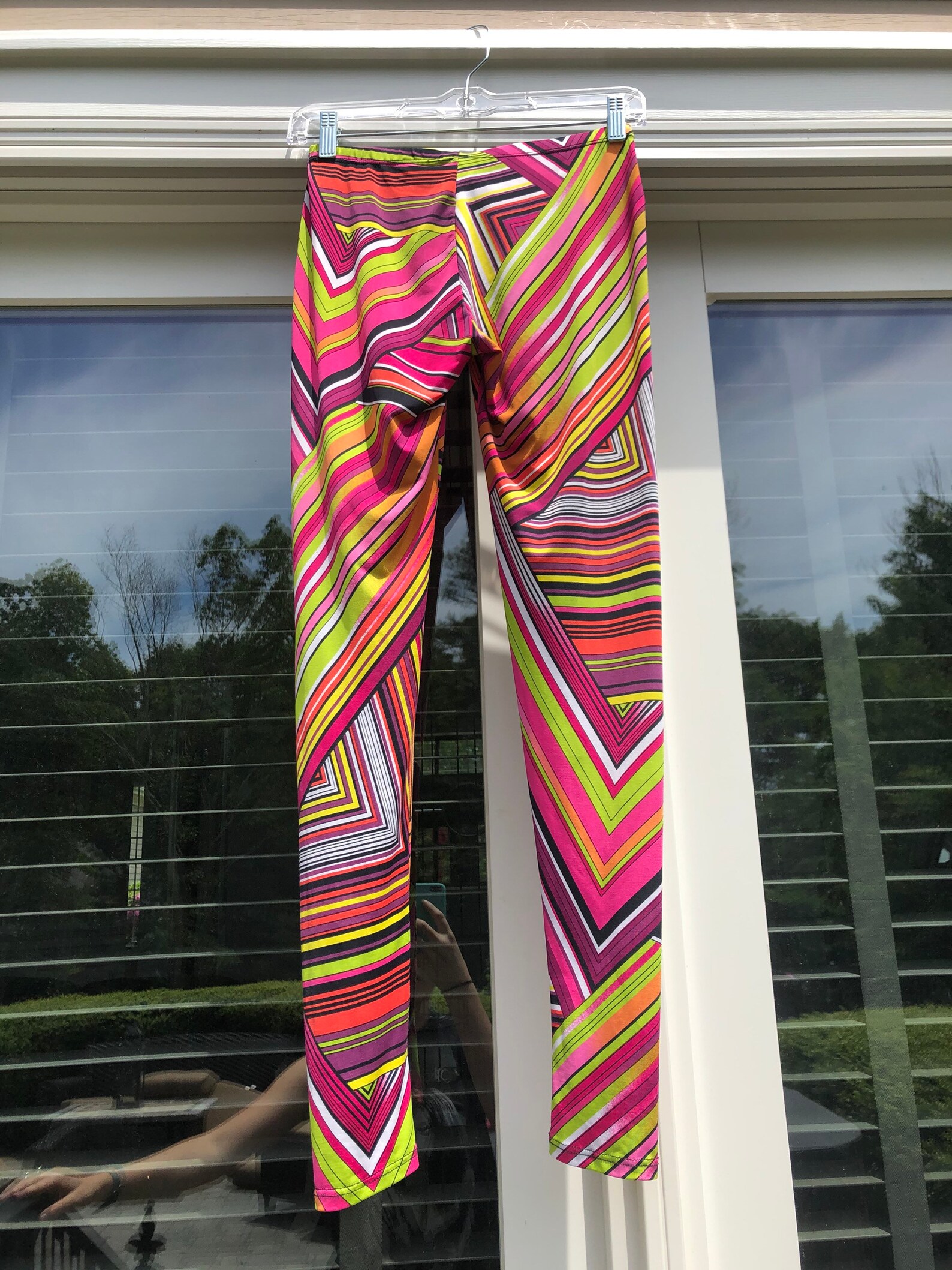 funky patterned pants