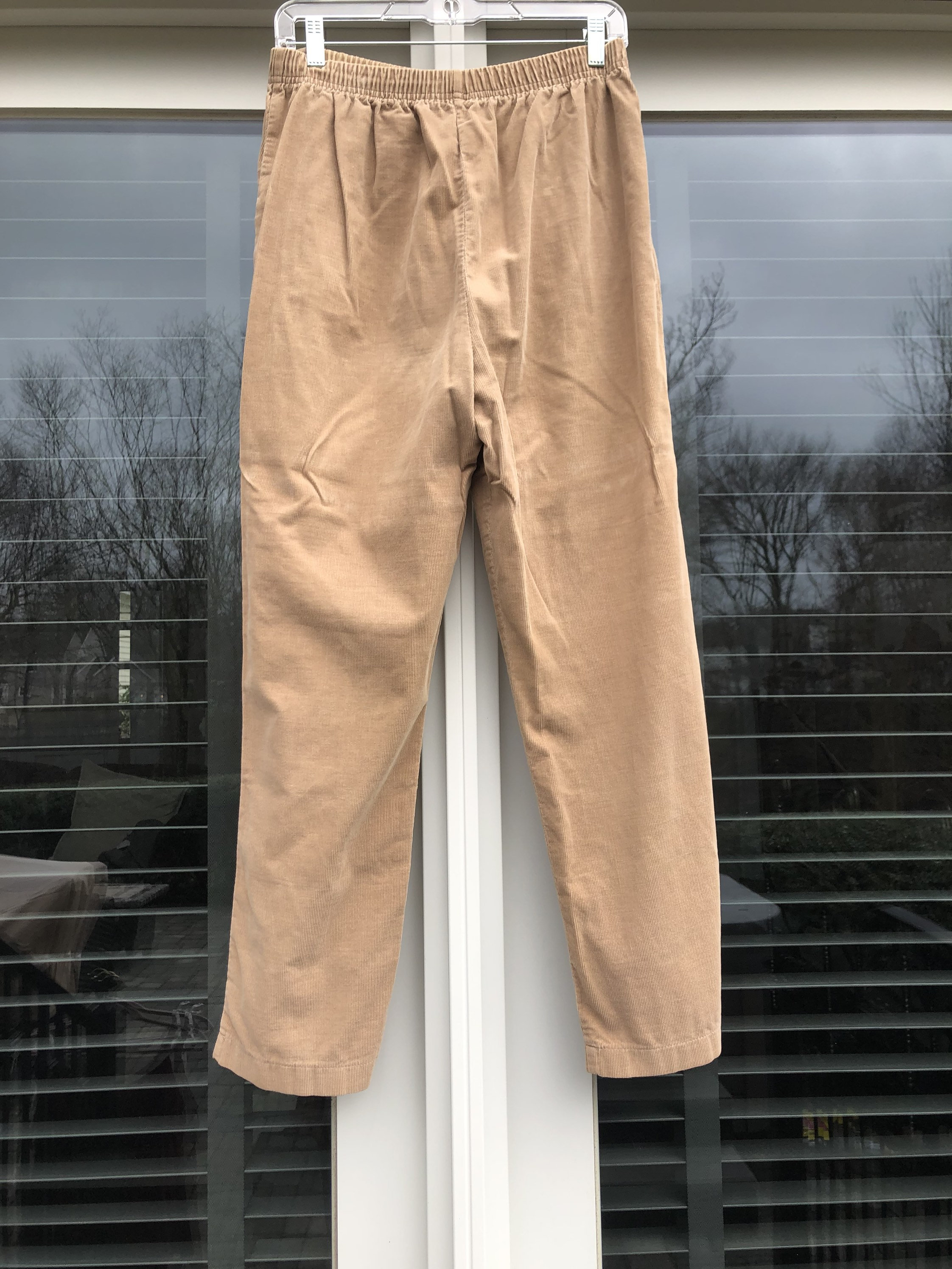 Tan Corduroy Pants Size 12 Large Corduroy Pants Beige Corduroy Etsy