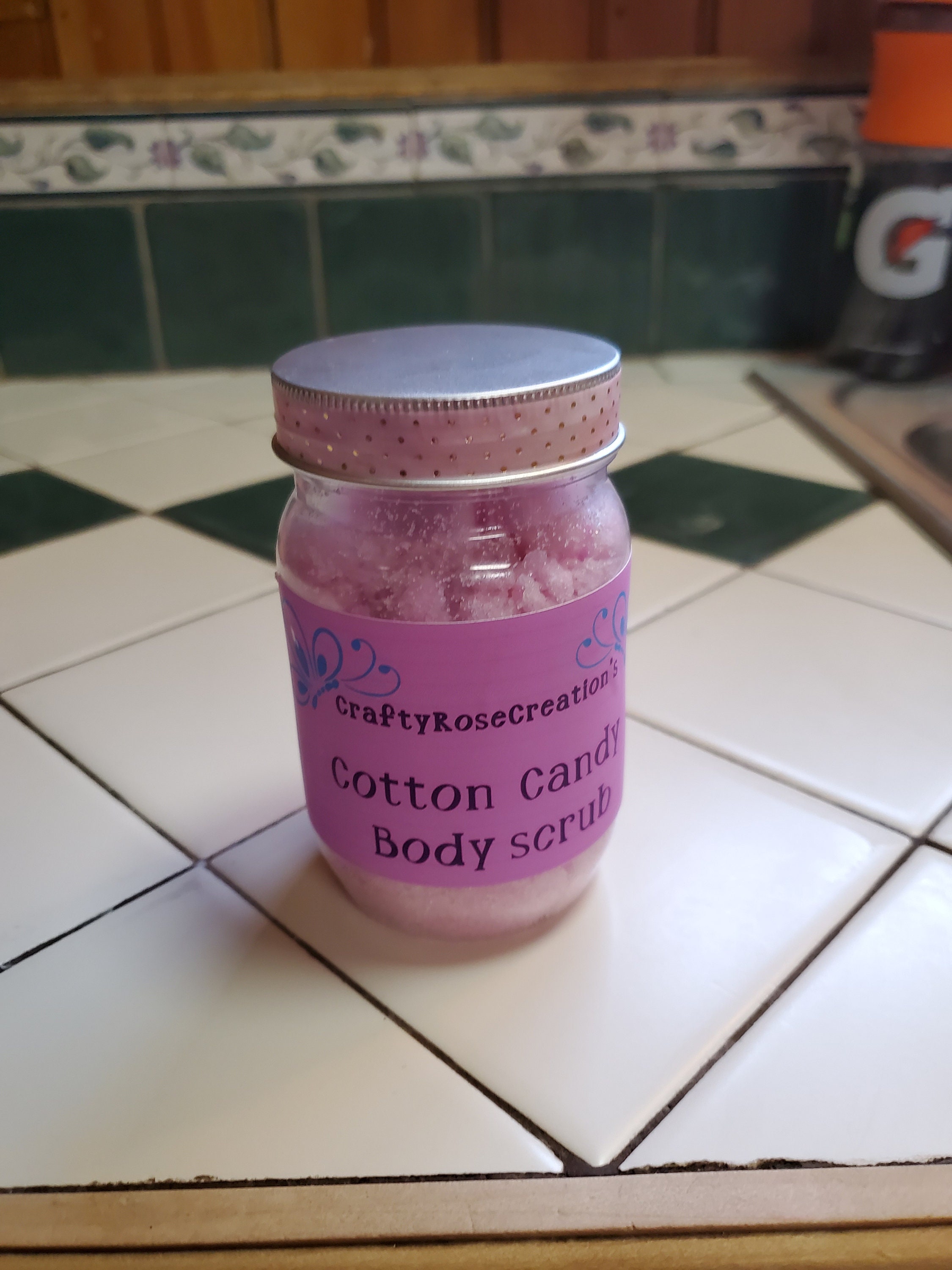 Homemade Body Scrub Cotton Candy Etsy