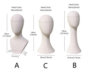 2 Kinds 7.9inch Cosmetology Male Mannequin Head With Real Human