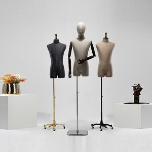 thumbnail image 2 of DisplayTown Female Mannequin Torso Hollow Back Body India 2 of 12