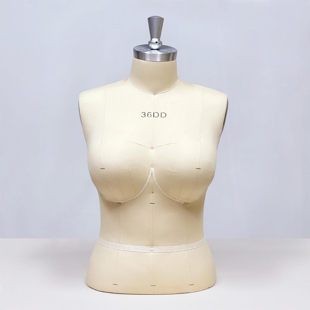 36DD Fiberglass Lingerie Dress Form, Bra Pattern Draping Mannequin - Etsy