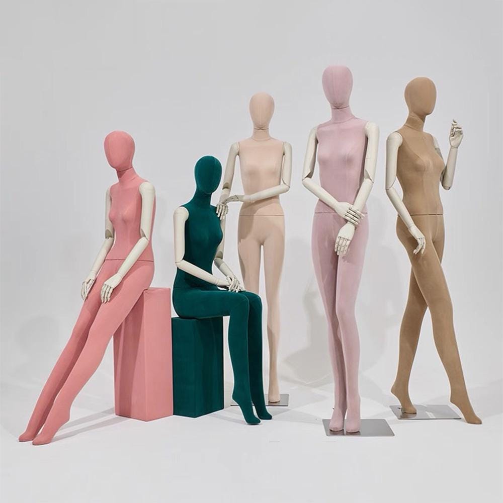 Bras Amovibles de Mannequin Femme en ABS