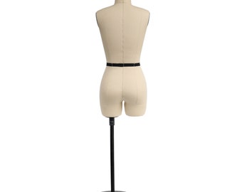 DL262 Size 10 Half Scale Dress Form for Sewing, Professional DL262 Size 10 Half Scale Dress Form for Sewing, Professional