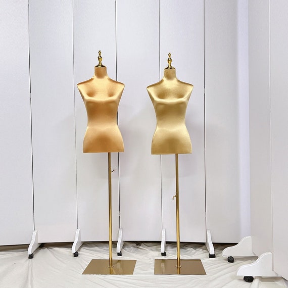 Female Mannequin Torso With Stand Adjustable Dress Form Mannequin