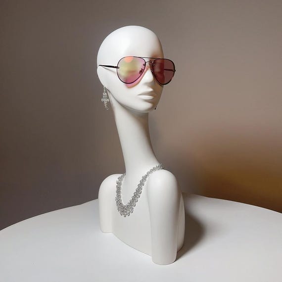 Women\'s mannequin hat wig or jewelry display with platinum mirror teeth $_57.JPG?set_id=880000500F main image 2