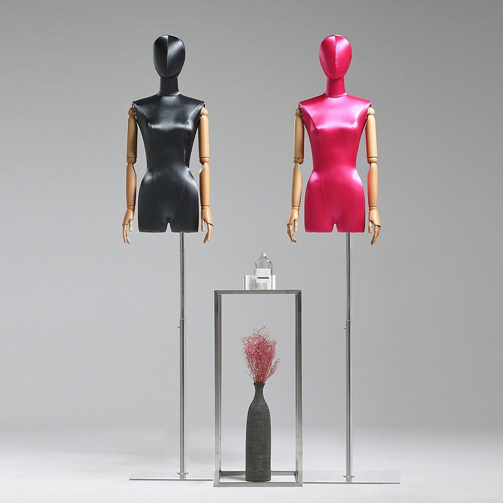 Clearance Sale Luxury Female Velvet Full Body Display Mannequin