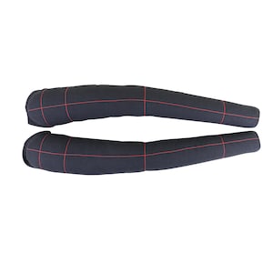 DE-LIANG 1: 1 Brazo suave de la forma del vestido negro femenino, brazos de costura de algodón de maniquí de sastre totalmente fijables, tamaño de escala completa para adultos 60 cm