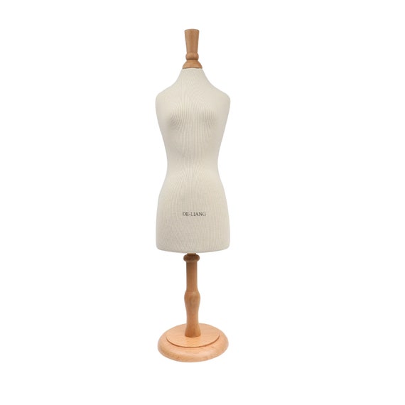 Size 4 Female Half Scale Dress Form Tailor Mannequin Sewing
