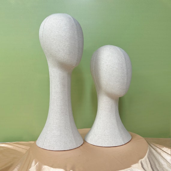 Vintage Linen Mannequin Head: Pinnable Hat Display Stand - Etsy