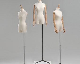 White Mannequin Head Female Pale Skin Display Stand Dummy Dressmaker Fashion NEW 