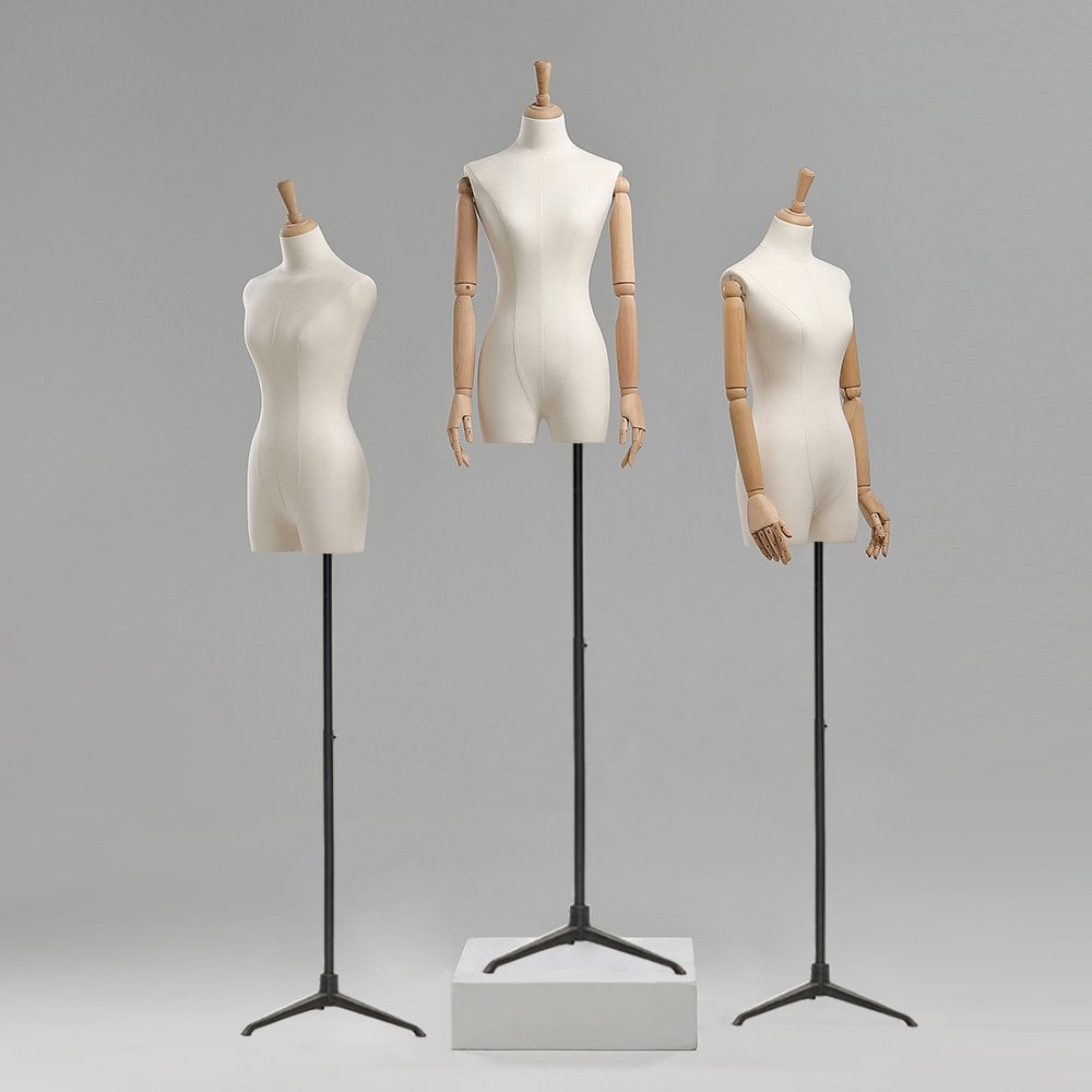 Female Adult Mannequin Torso With Stand Half Body Woman Etsy