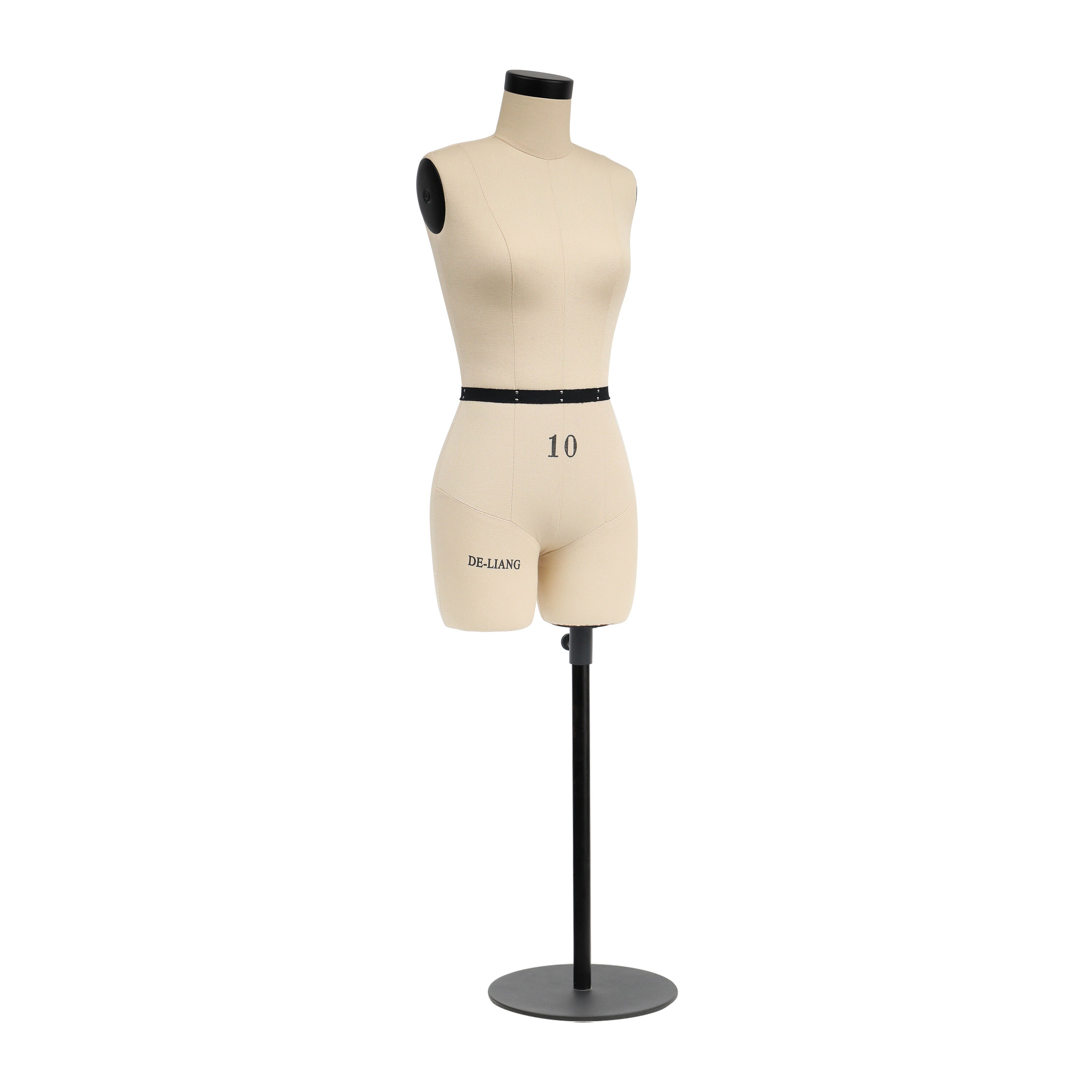 DRESS FORM Miss 10 マネキン 2nd Edition Female Size 10 Half Scale Dress Form: Adjustable Height Sewing