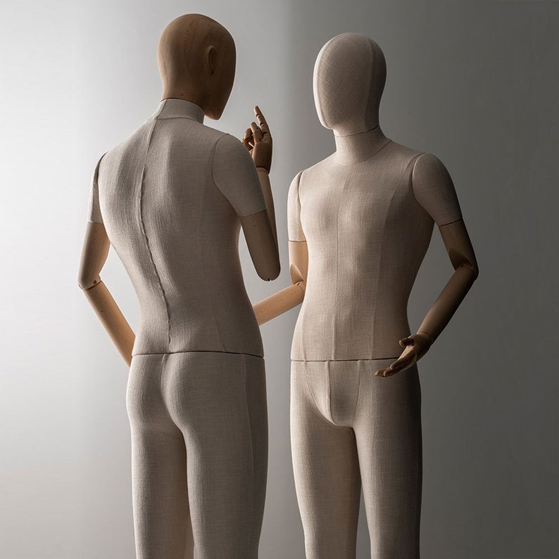 Female Male Full Body Dress Form Mannequin Display Model With Etsy