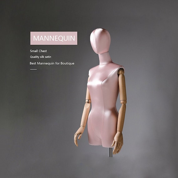 Female Mannequin Dress Form Material Cover - Yellow