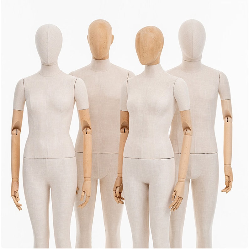 Female Male Full Body Dress Form Mannequin Display Model With Etsy