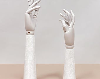 Paire De Mains De Mannequin Décoratives - Multifonctions Pour Présentation (couleur Selon Description)