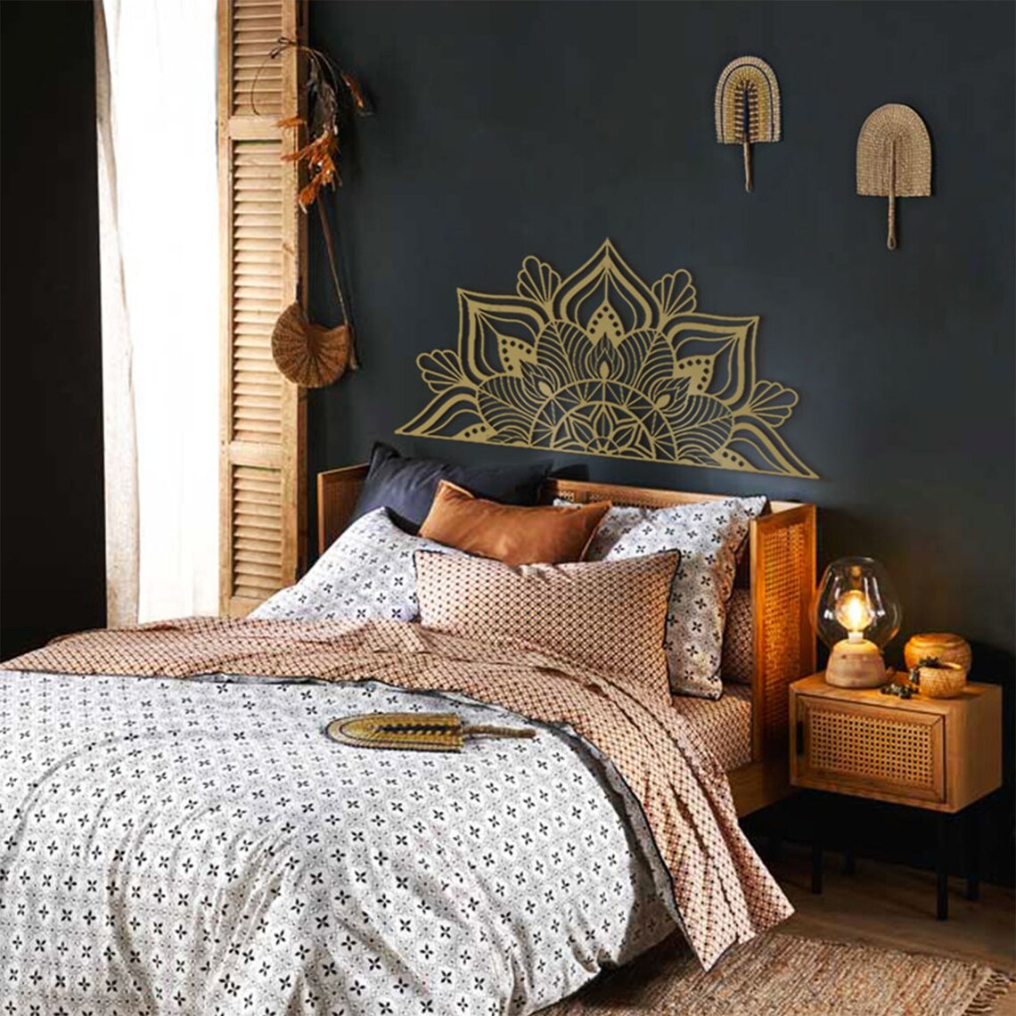 Sutra Gold Metal Mandala Wall Art to Change The Whole Etsy