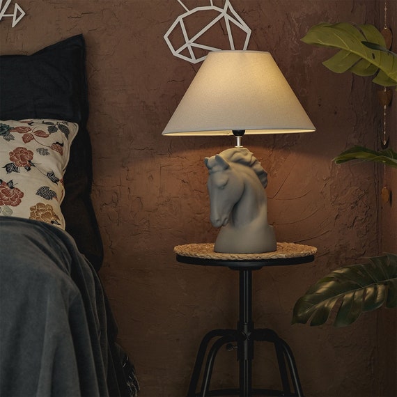 Horse bedside lamp deals
