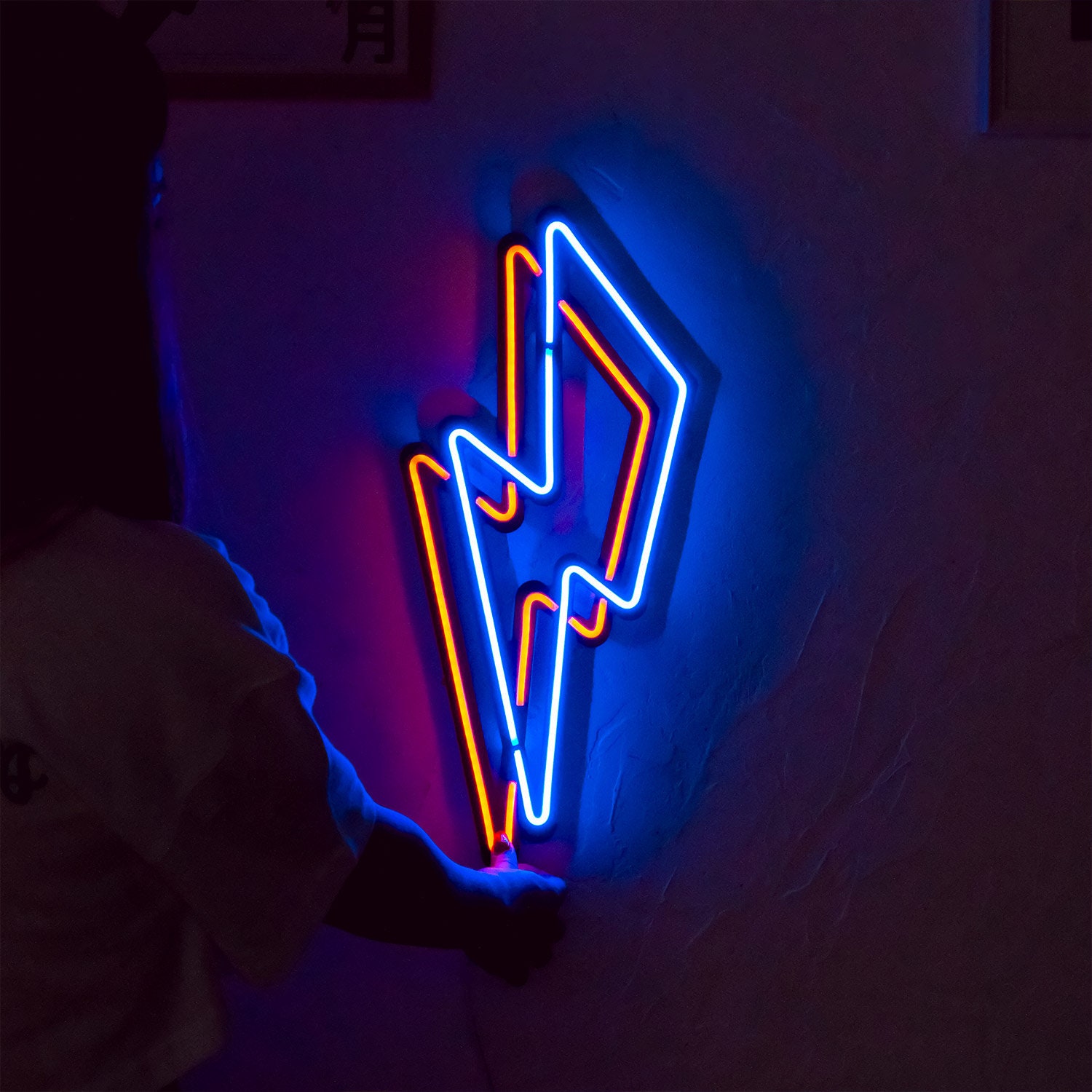 Neon-Reflektor »Rakete«
