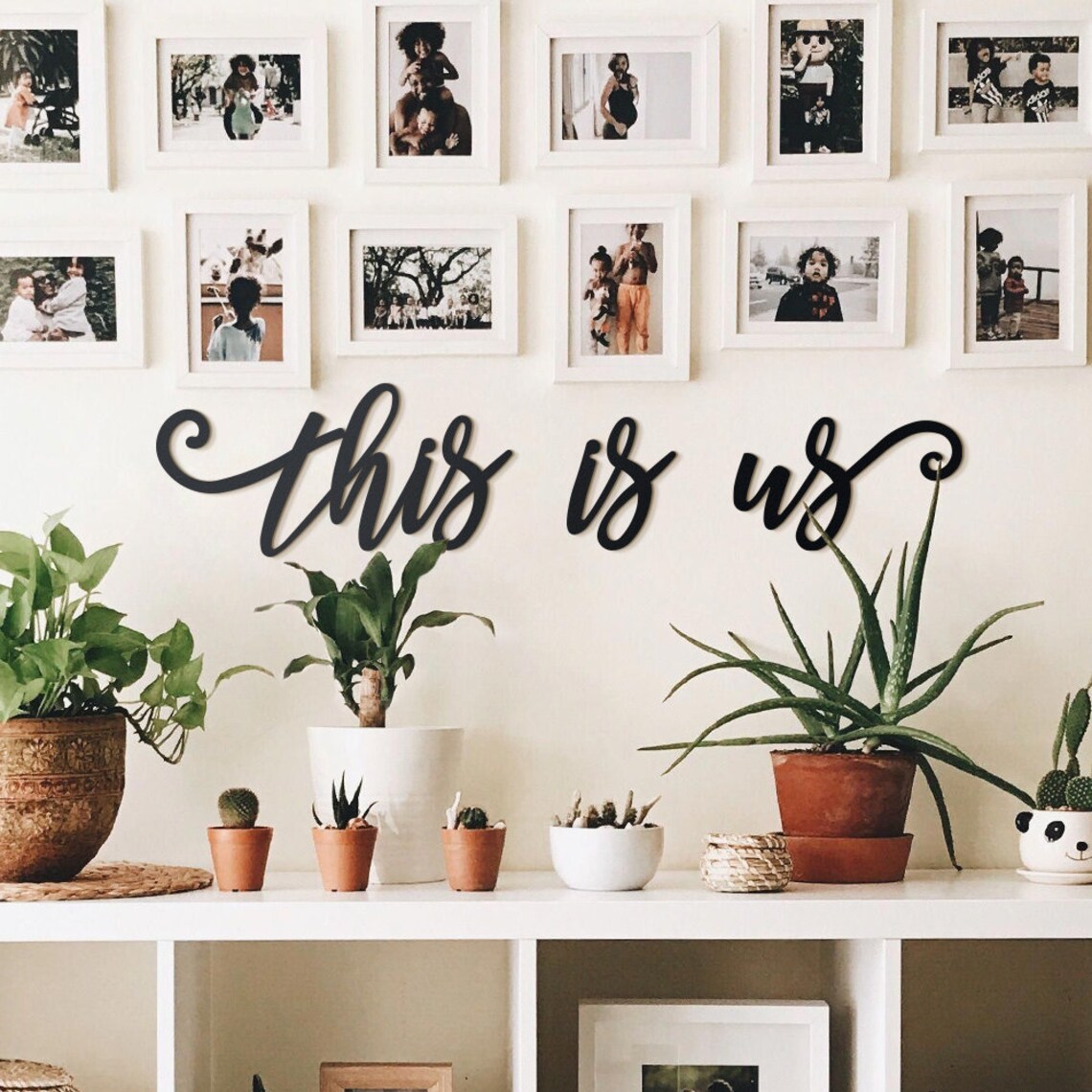 This is Us Metal Wall Art Metal Wall Sign Metal Wall Etsy