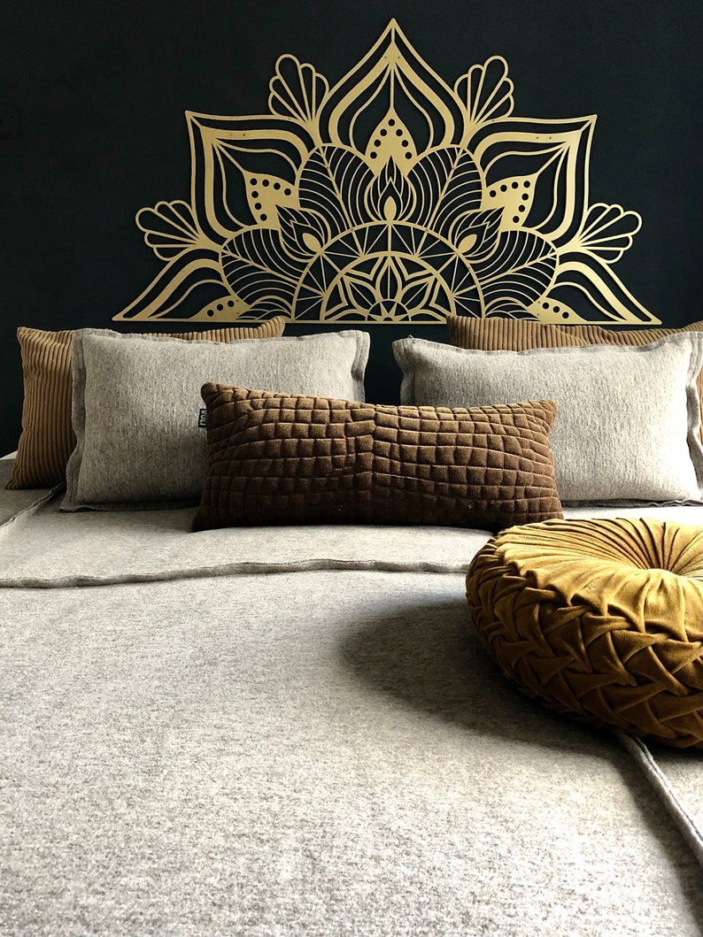 Sutra Gold Metal Mandala Wall Art to Change the Whole Etsy