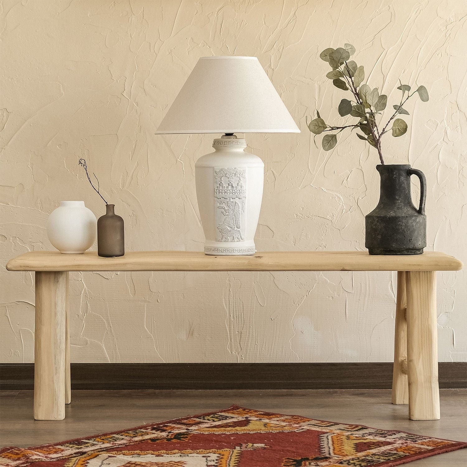 Urart Lampe de Table, Chevet Vintage Unique