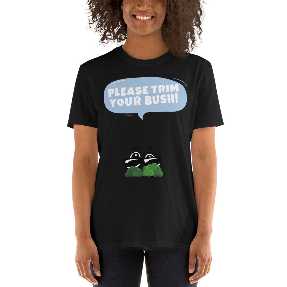Please Trim your BUSH graphic comedy Unisex TShirt landscaper Etsy
