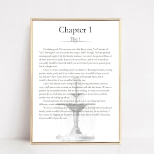 The 1 lyrics book page, Taylor Swift - Folklore, printable PDF poster