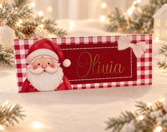 Personalised Money & Ticket Wallet – Choice of 4 Designs, Christmas Gift Holder