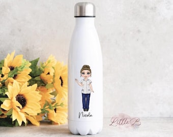Personalised double walled tumbler , Physiotherapy, Physiotherapist, NHS,  gift, Healthcare,