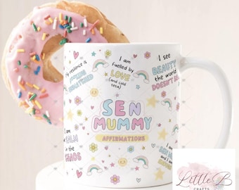 Personalised SEN Mummy Mug, SEN Mum Gift, Special Needs Mum Mug, SEN Parent Gift, Mother’s Day Gift, Birthday Christmas Gift