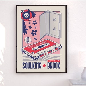 A3 POSTER || Soulking Brook - Vintage Manga