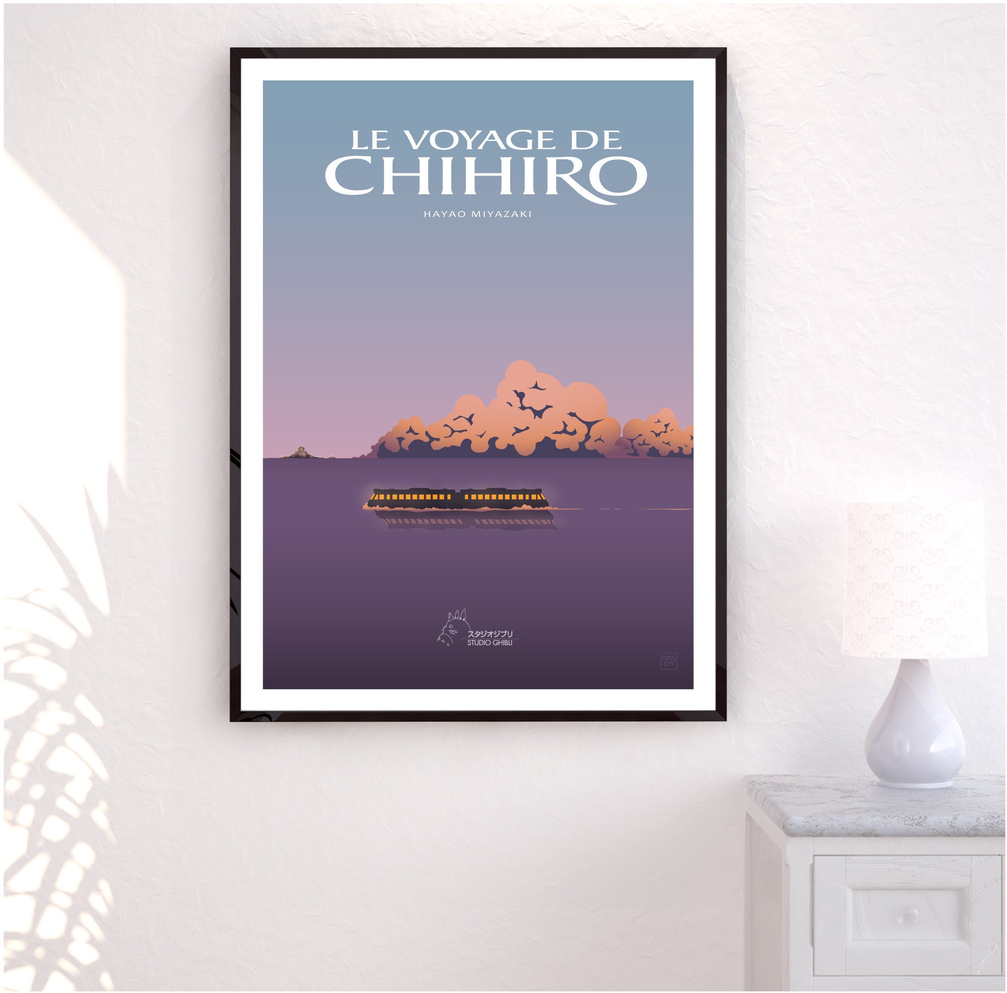 Affiche A3 || Le Voyage de Chihiro - Miyazaki Studio Ghibli