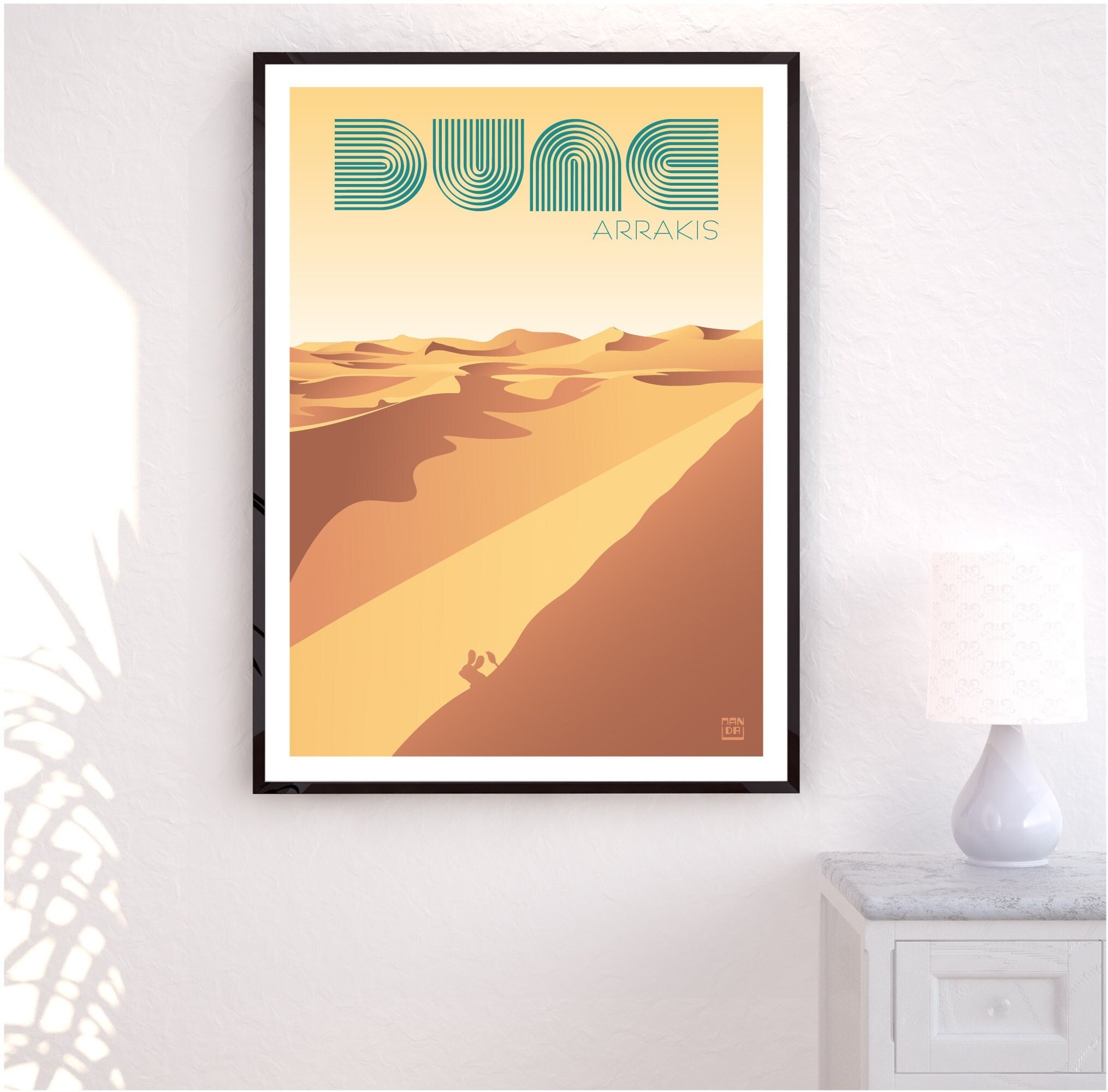 Affiche A3 || Dune - Arrakis