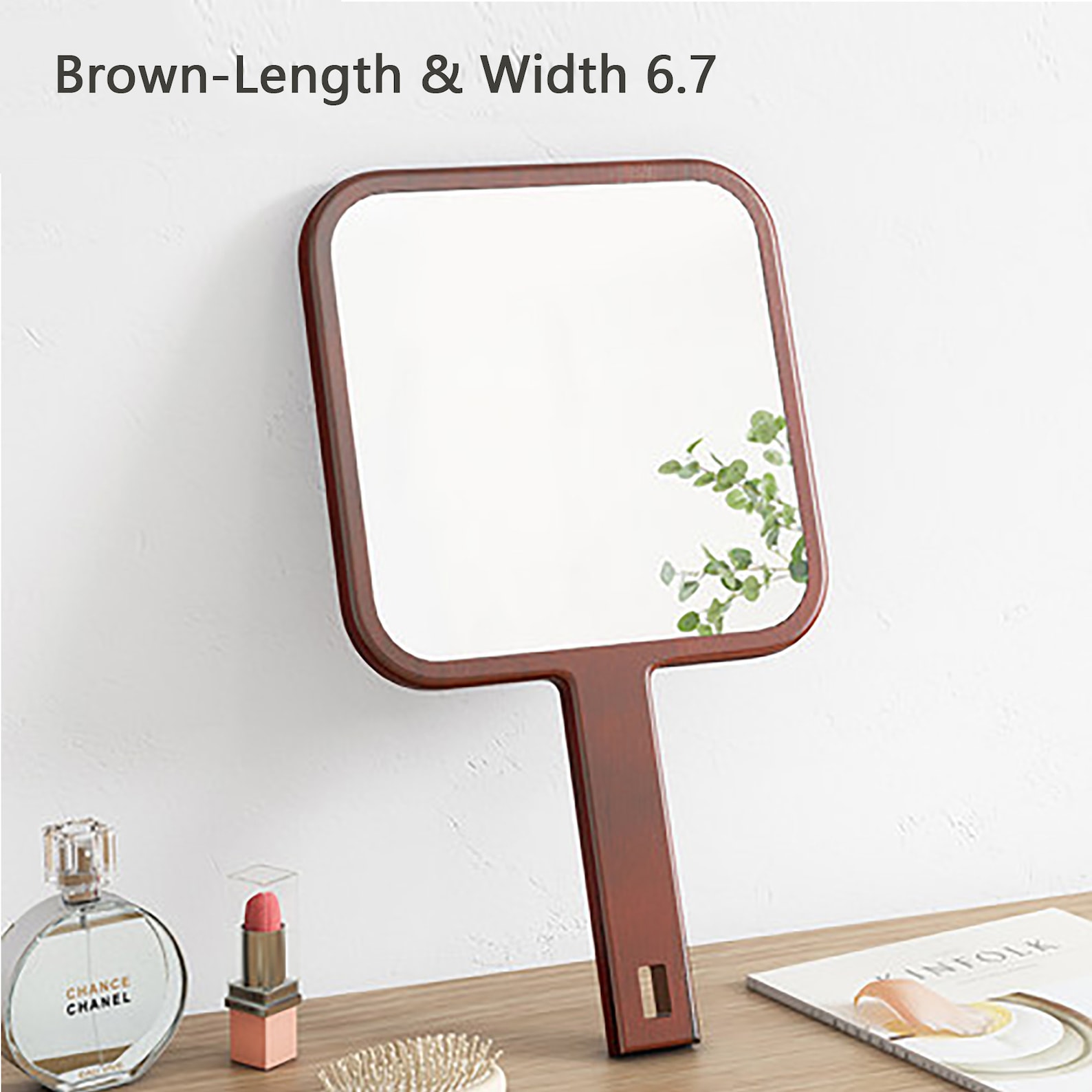 Handheld MirrorsMakeup MirrorsSolid Wood MirrorsPortable Etsy