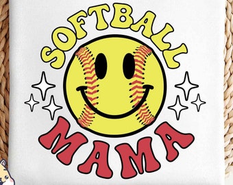Softball Mama Png, Retro Mama Png, Mothers Day Png, Varsity Mama Png, Softball Season Png, Design Sublimation, Digital Download