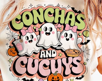 Conchas y Cucuys Png, Fantasma Lindo Png, Fantasma Mexicano Png, Conchas Espeluznantes Png, Fantasma Png, Coqueta Png, Diseños De Sublimación, Archivo Digital