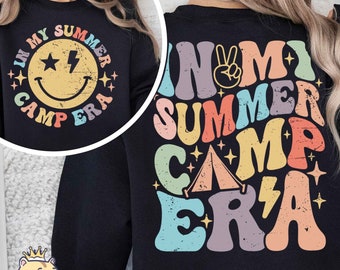 In My Camp School Era, Summer Scout, School Camp Shirt Png, Camping Shirt Png, Summer Camp Era, Sublimation Digital Download