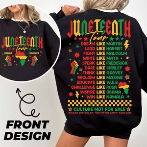 Juneteenth Tour Png, Juneteenth Png, Célébrez Juneteenth Month Png, La valeur nutritive du roi noir Png, Histoire des Noirs png, Sublimation Design