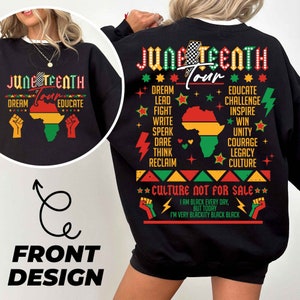 Juneteenth Tour Png, Juneteenth Png, Célébrez Juneteenth Month Png, La valeur nutritive du roi noir Png, Histoire des Noirs png, Sublimation Design