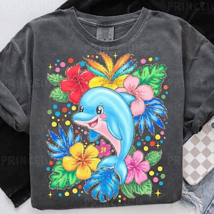 Boho Blumen Delphin Png, Strand Png, Sommer Vibes Png, Strand Vibes Png, Delphin Png, Fischer Png, Boho Vibes, Sublimationsdesign, Digital