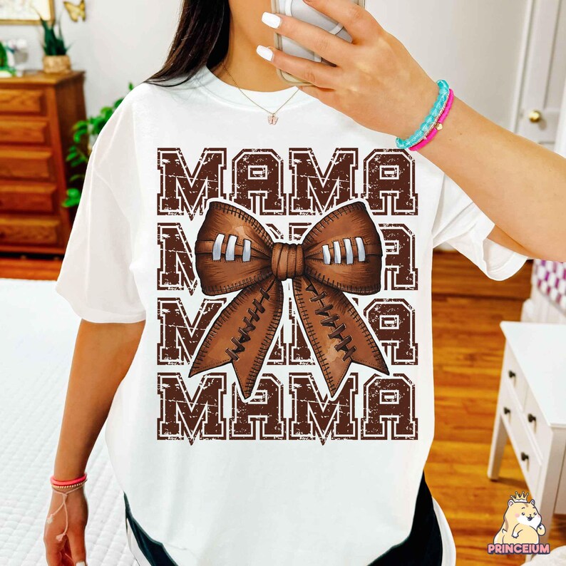 Retro Football Baseball Png, Football Mama Png, Football Season Png