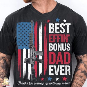 Best Papa Ever American Flag Digital Design Patriotic Grandpa SVG PNG Printable Graphic for Sublimation Fathers Day and DIY Png